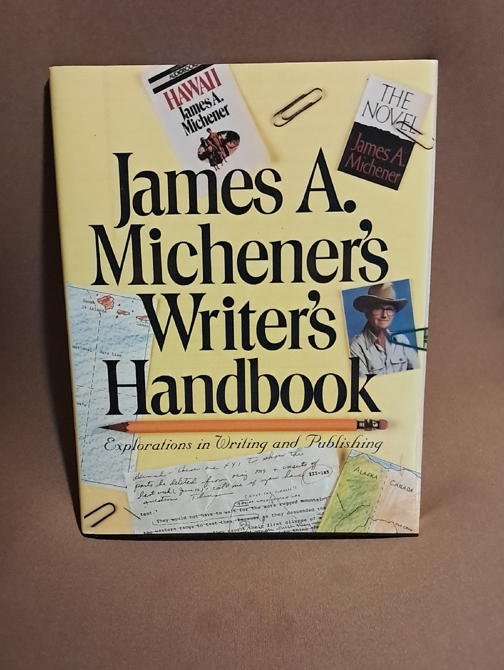James A. Michener's Writer's Handbook — Yellow Cover